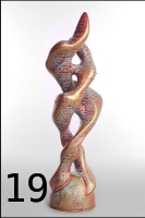modern sculpture, plastic art
