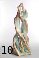 modern sculpture, plastic art