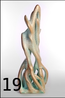 modern sculpture, plastic art