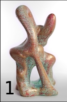 modern sculpture, plastic art