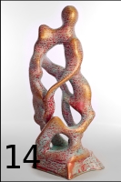 modern sculpture, plastic art