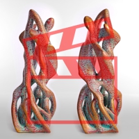 modern sculpture, plastic art