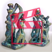 modern sculpture, plastic art