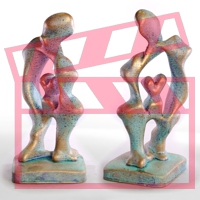 modern sculpture, plastic art