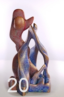 modern sculpture, plastic art