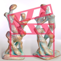 modern sculpture, plastic art